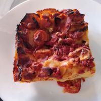 Lasagna at Nanda's in Lucca