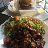 vegan tiramisú  at Nanda's in Lucca