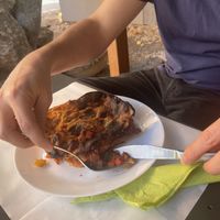 Lasagna  at Nanda's in Lucca