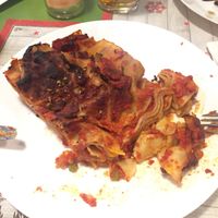 Lasagne  at Nanda's in Lucca