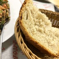 Fresh bread with a crispy crust at Road Police of the Republic of Armenia Cafeteria in Yerevan