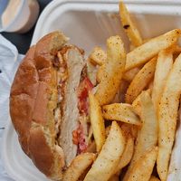 Chicken sandwich at Nicely Seasoned Vegan - Maybe closed in Ocala