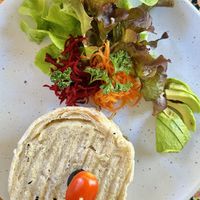 Panini meaty mushroom (150 THB)  at Soul Café & Shop in Pai