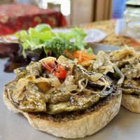 Cashew pesto toast (130 THB)  at Soul Café & Shop in Pai