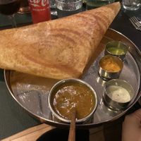 Dosa, veganized  at Lotus Asian Cuisine in Loerenskog