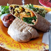 Breakfast Burrito 😍 at The Art We Are in Kamloops