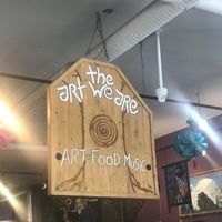 Sign at The Art We Are in Kamloops