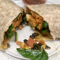 Vegan Brunch Wrap  at The Art We Are in Kamloops
