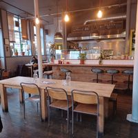 Sitting area at The Spoke in London