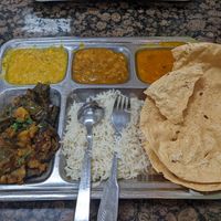 Vegan Thali at Bhanu's Indian Grocery and Cuisine in San Gabriel