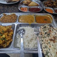 Vegan Thali at Bhanu's Indian Grocery and Cuisine in San Gabriel