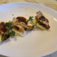 Tacos di sedano rapa grigliato, ripieno di zucca, indivia, formaggio vegan di noci #Veganuary at Ristorante Cucina Briganti in Faenza