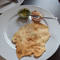 Papadam #Veganuary at Namasto - Indische Spezialitäten in Jena