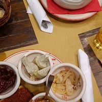 Aperitivo vengano e provola con ripieno vegetariano at Sud Pisa in Pisa