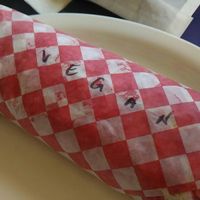 Vegan burrito at Dee Dee's Ice Cream in Halifax