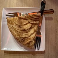 German Apple cake #Veganuary at Alice & Friends at The Glen in Glenview