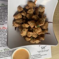 Popcorn Nuggets (soy protein)  at Alice & Friends at The Glen in Glenview