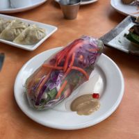 Fresh spring roll   at Alice & Friends at The Glen in Glenview