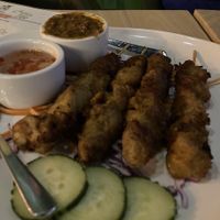 Satay at Alice & Friends at The Glen in Glenview