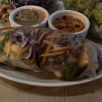 Spring roll with tofu at Alice & Friends at The Glen in Glenview