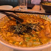 Roasted Sesame Miso Ramen at Alice & Friends at The Glen in Glenview