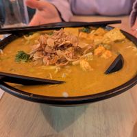 Laksa at Alice & Friends at The Glen in Glenview