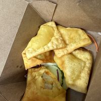 Crab Rangoons  at Alice & Friends at The Glen in Glenview