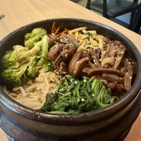 Bibimbop with seitan  at Alice & Friends at The Glen in Glenview