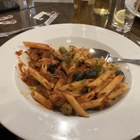 Penne Putanesca  at Bella Rosa in Hull
