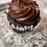 Chocolate cupcake  at Sweet Poppy's in North Branford