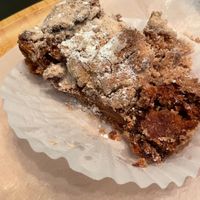 Cinnamon coffee cake  at Sweet Poppy's in North Branford