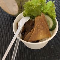 Vegan Potato Rendang Rice Bowl at Vegegan in Kuta