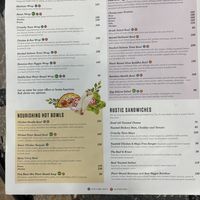 Menu; October 2025  at Jacksons Real Food Market & Eatery - Kyalami Corner Upper Level in Midrand