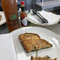 Toasted Spinach, Pesto & Cheese (GF)  at Jacksons Real Food Market & Eatery - Kyalami Corner Upper Level in Midrand