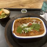 Lasagne met seitan   at Alma Vegan Food in Santiago