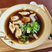 Dumplings soup at Tai Lai in Taipei