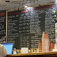 Menu  at Kafe Kerouac in Columbus