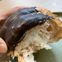 Inside of the croissant   at Maya Bakery & Bar in Hong Kong Island