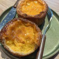 Egg tarts  at Maya Bakery & Bar in Hong Kong Island