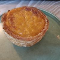 Egg custard tart at Maya Bakery & Bar in Hong Kong Island