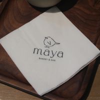 Tissue paper at Maya Bakery & Bar in Hong Kong Island