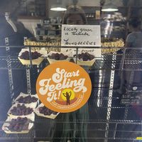 Fresh local berries not in plastic! at Sprout Eden in Eden