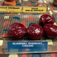 Vegan baked goods at Unregular Bakery in New York City