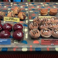 The four vegan items  at Unregular Bakery in New York City