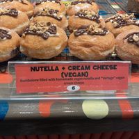 Nutella cream cheese donuts  at Unregular Bakery in New York City