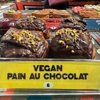 Vegan pain au chocolat at Unregular Bakery in New York City