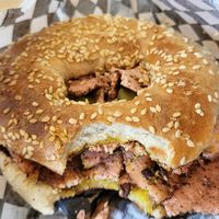 Smoked tofu, pickles & mustard at Cocooning Café in Montreal