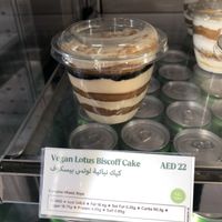 Louts cake  at Pret A Manger in Dubai