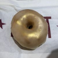 Vanilla donut   at Pret A Manger in Dubai