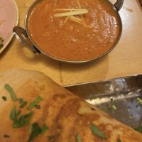 Vegan butter chicken (also had delicious vegetable biryani rice to go with but forgot to get photo of!)  at Namaste Village - Twickenham in Twickenham